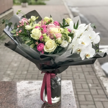Букет з орхідеєю Фаленопсис