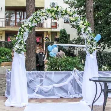 Свадебная арка Белоснежная арка