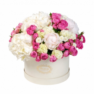 Composition in a hatbox