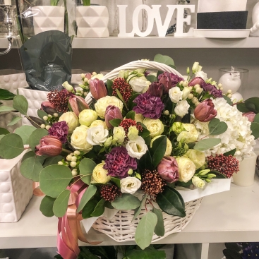 Корзина квітів 