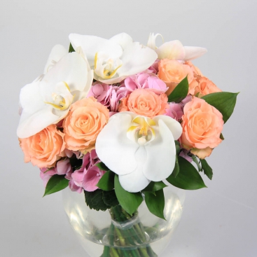 Букет нареченої з Фаленопсисом