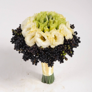 Букет невесты из Эустомы