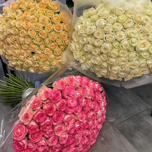 Offer of the week for bouquets of 51 and 101 roses