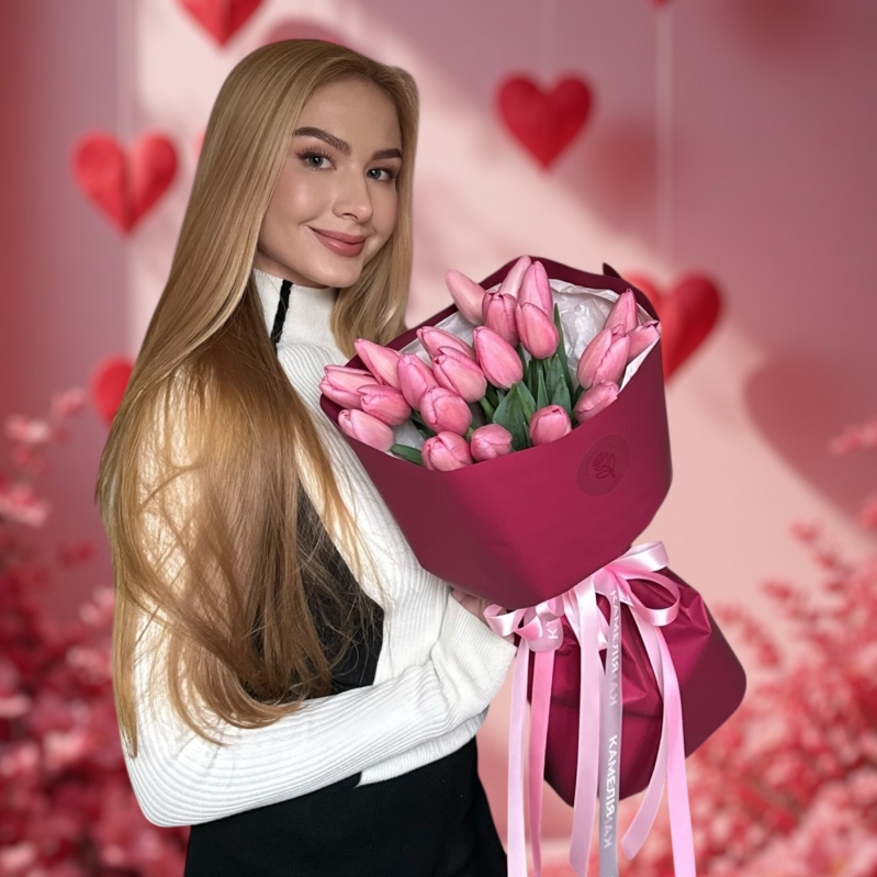 Tulips for Valentine’s Day at Camellia Stores